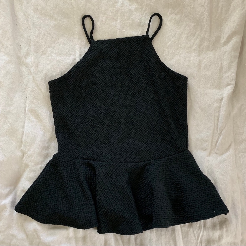 Topshop too with peplum